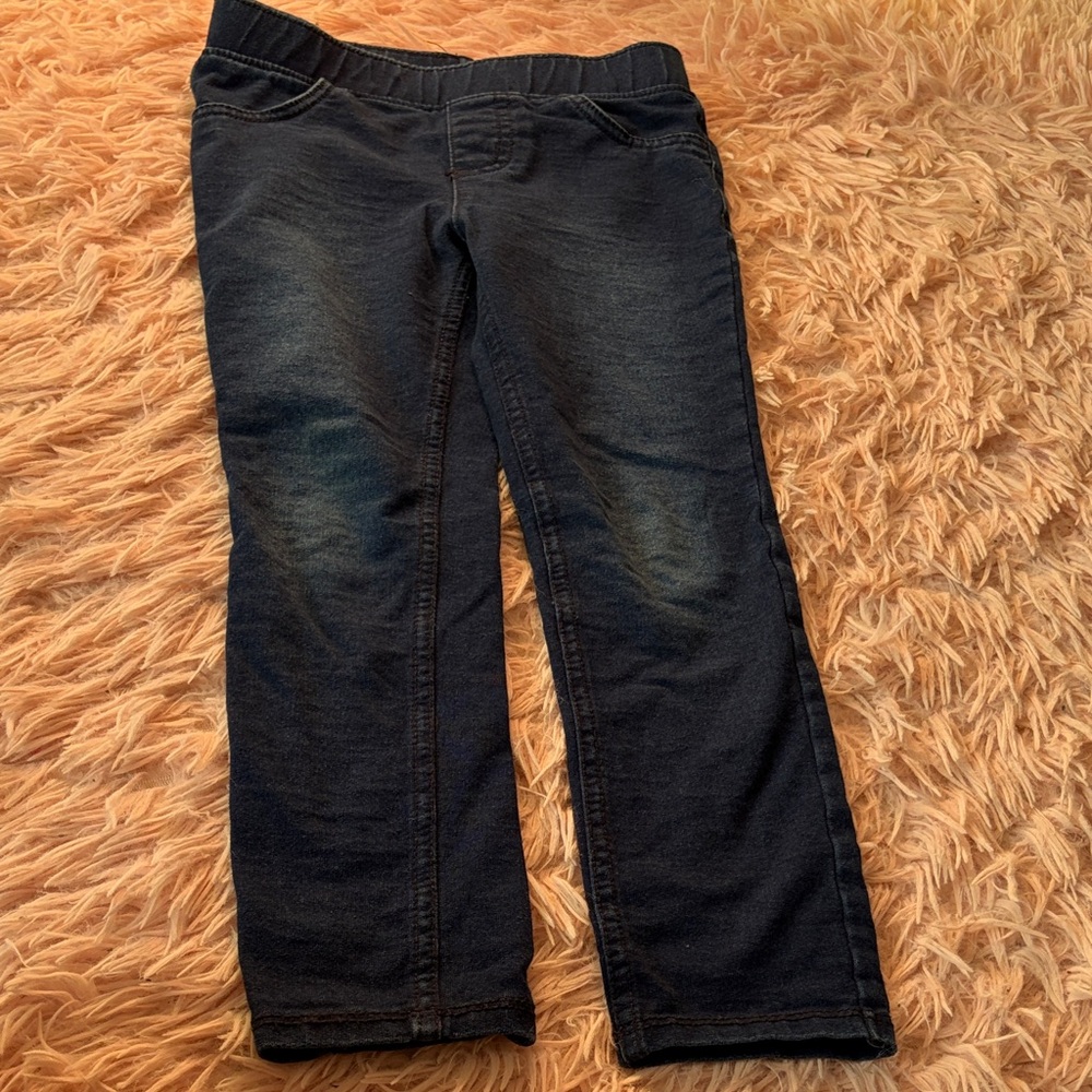 Girls jean leggings